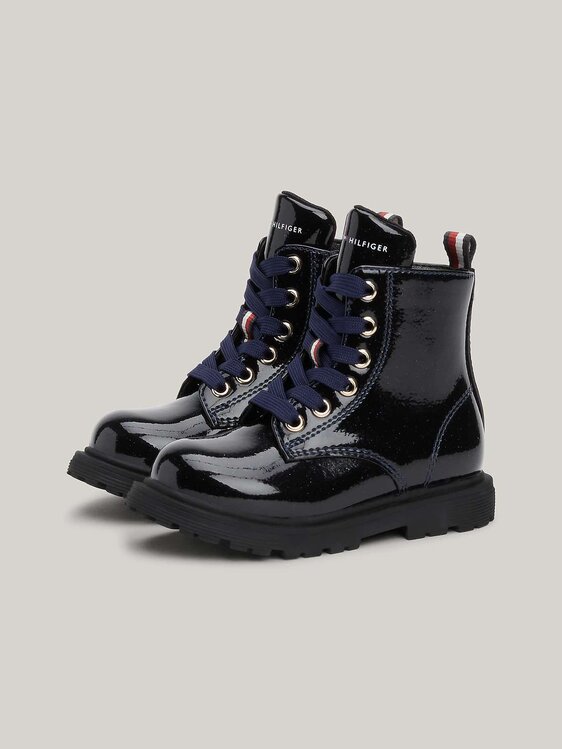 Tommy hilfiger schoen blauw tweede thumbnail