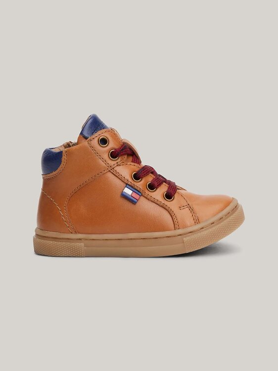 Tommy hilfiger schoen cognac eerste thumbnail