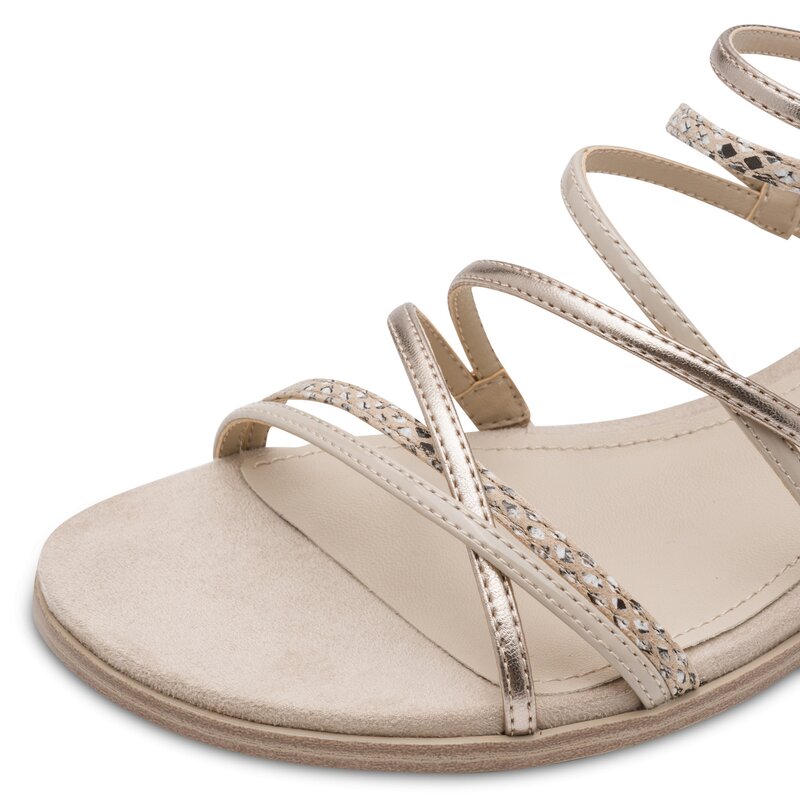 Tamaris sandaal taupe-photo-4