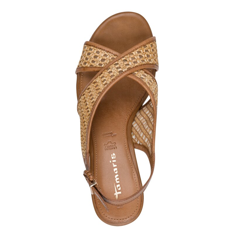 Tamaris sandaal cognac-photo-5