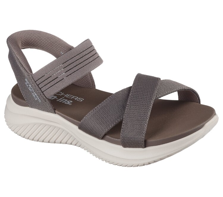 Skechers sandaal taupe tweede thumbnail