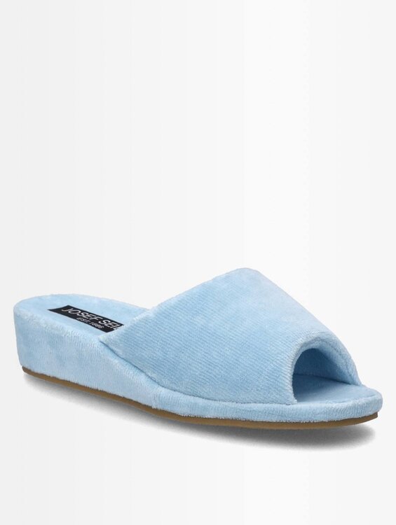 Josef seibel pantoffel licht blauw tweede thumbnail