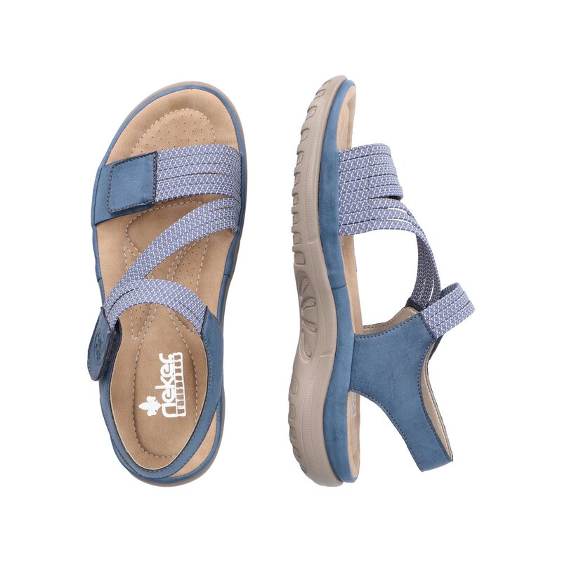 Rieker sandaal jeans-photo-5
