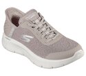 Skechers schoen taupe-thumb-3