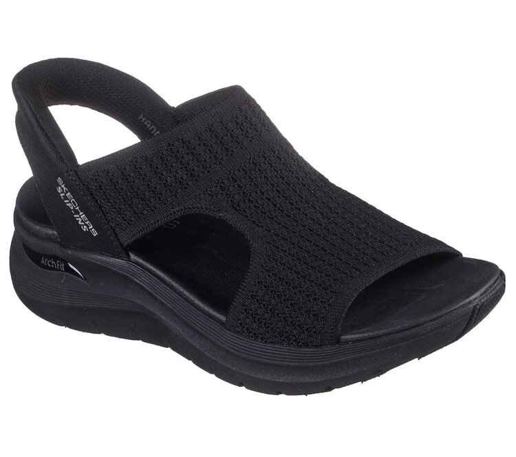 Skechers sandaal zwart tweede thumbnail