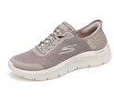 Skechers schoen taupe-thumb-4